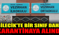 Bilecik'te bir sınıf daha karantinaya alındı