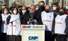 Eskişehir CHP'den EYT protestosu!